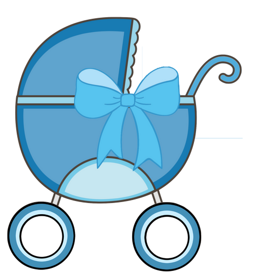 Baby Carriage - Blue