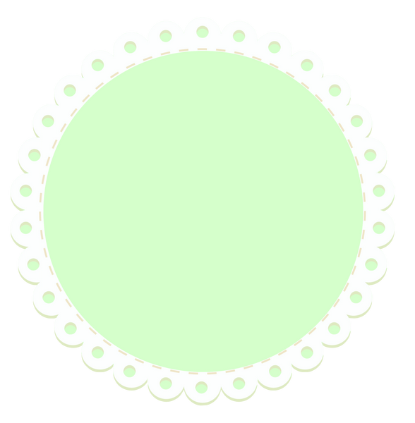 Baby Green Lace Doily