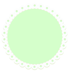 Baby Green Lace Doily