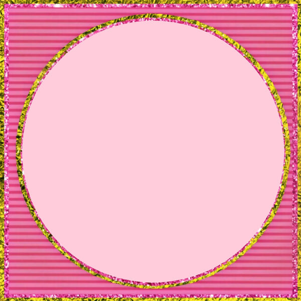 Pink Striped Glitter Set - 12x12 Background, Frames, Labels, Scrapbook Set