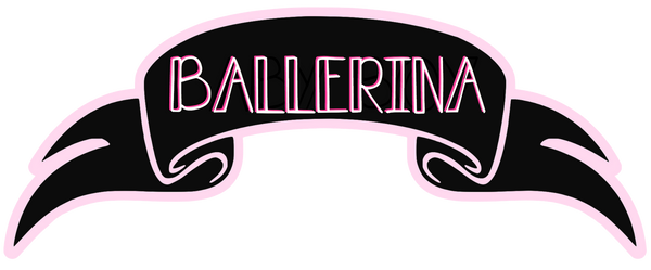 Chalk Banner - Ballerina