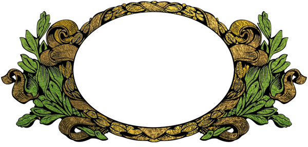 Gold Baroque Frame - Album Frame For Names or Title of Albums