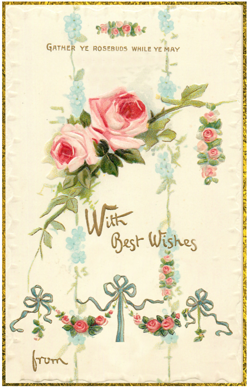 With Best Wishes Card png transparent back clip art for art work, journals Scrapbooks