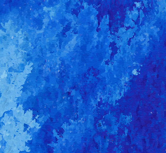 Blue Splash Watercolor 12x12 Background