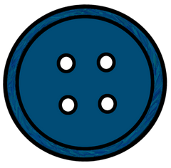 25 BLUE Button Images - BUTTON BUNDLE!