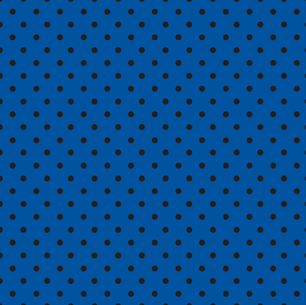 Blue & Black Polkadot Backgrounds - 3 Shades of Blue 12x12