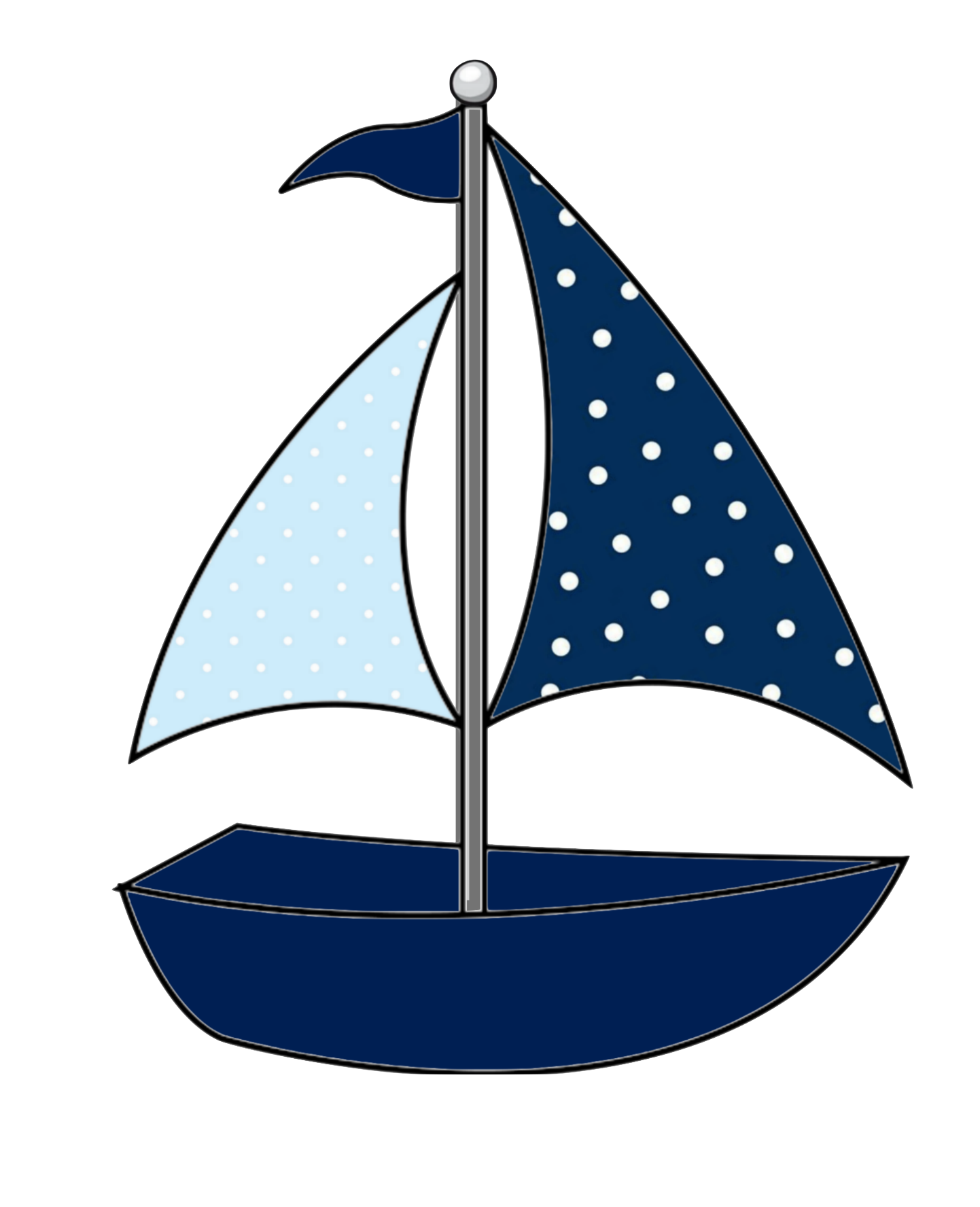 Baby Boy Sail Boat #2