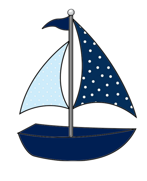 Baby Boy Sail Boat #2