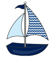 Baby Boy Sail Boat #6