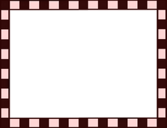 Prim Checkered Frames Set #2   Checkered Colors