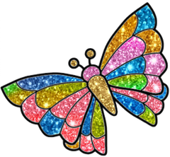 Butterfly - Glitter Butterflies Bundle 1 - Mixed colors
