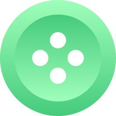 25 Green Button Images - BUTTON BUNDLE!