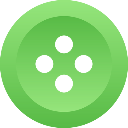 25 Green Button Images - BUTTON BUNDLE!