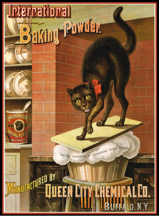 Vintage Black Cat Ephemera