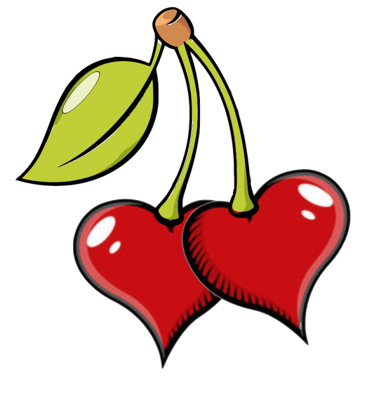 Cherry Hearts - PNG Clip Art
