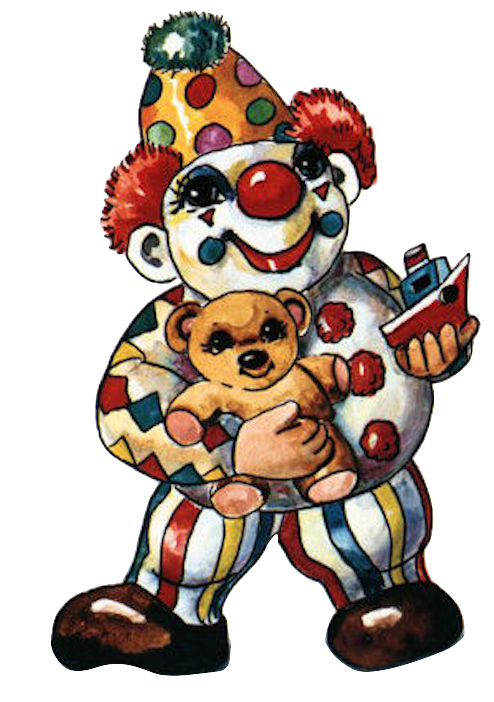 Circus Clown Teddy Bear