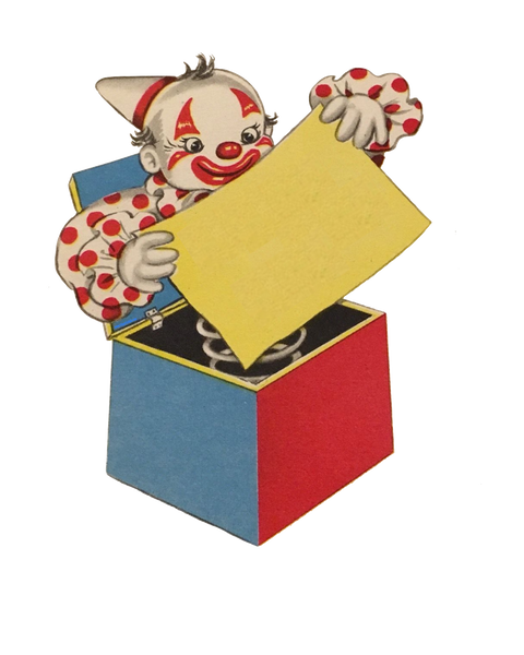 Clown IN The Box - Vintage