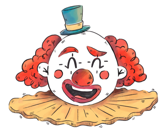 Circus Laughing Clown Clip Art Transparent PNG Image