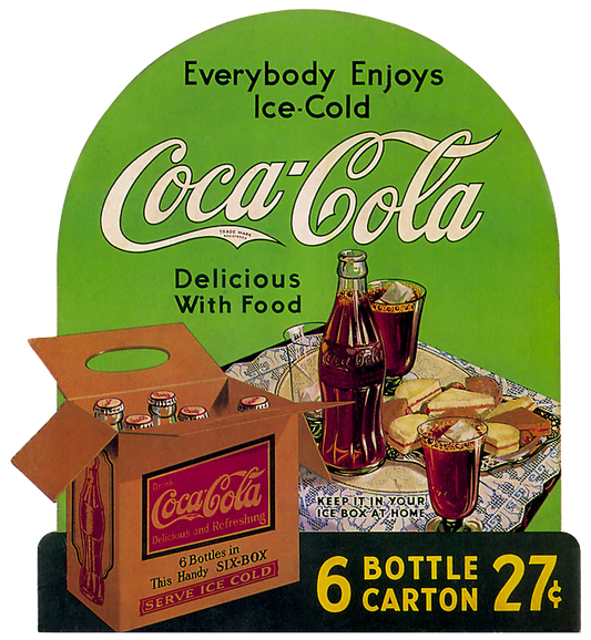 Coke Coca-Cola Vintage Ad Ephemera