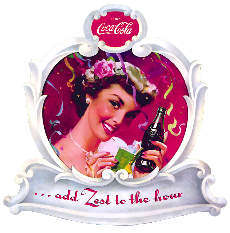 Vintage Coke Coca-Cola Advertisement