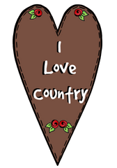 My Country Hearts - 15 hearts of country colors