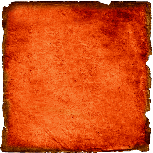 Antique Tattered Edges Orange Paper 12x12 Scrapbook Page or Background