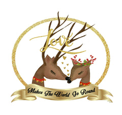 My Reindeer In Love "Love Makes The World Go Round"