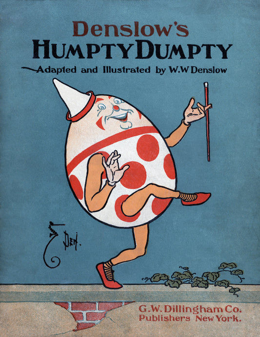 Humpty Dumpty Ephemera 1905 Print