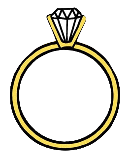 Diamond wedding ring - Engagement Ring