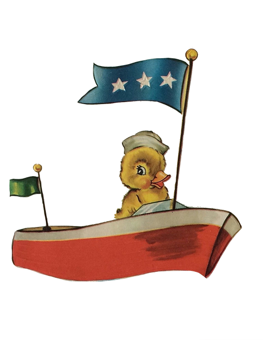Duck Driving Boat