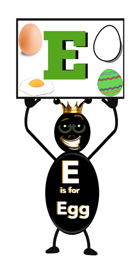 Alphabet - Letter E - Ant Alphabet Clip Art