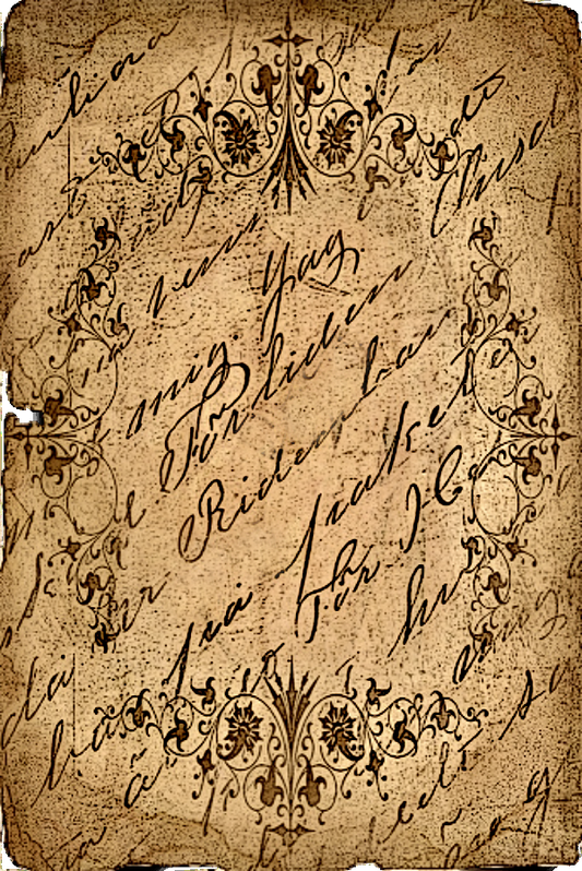 Ephemera Scrap Paper - Vintage Beautiful Handwriting