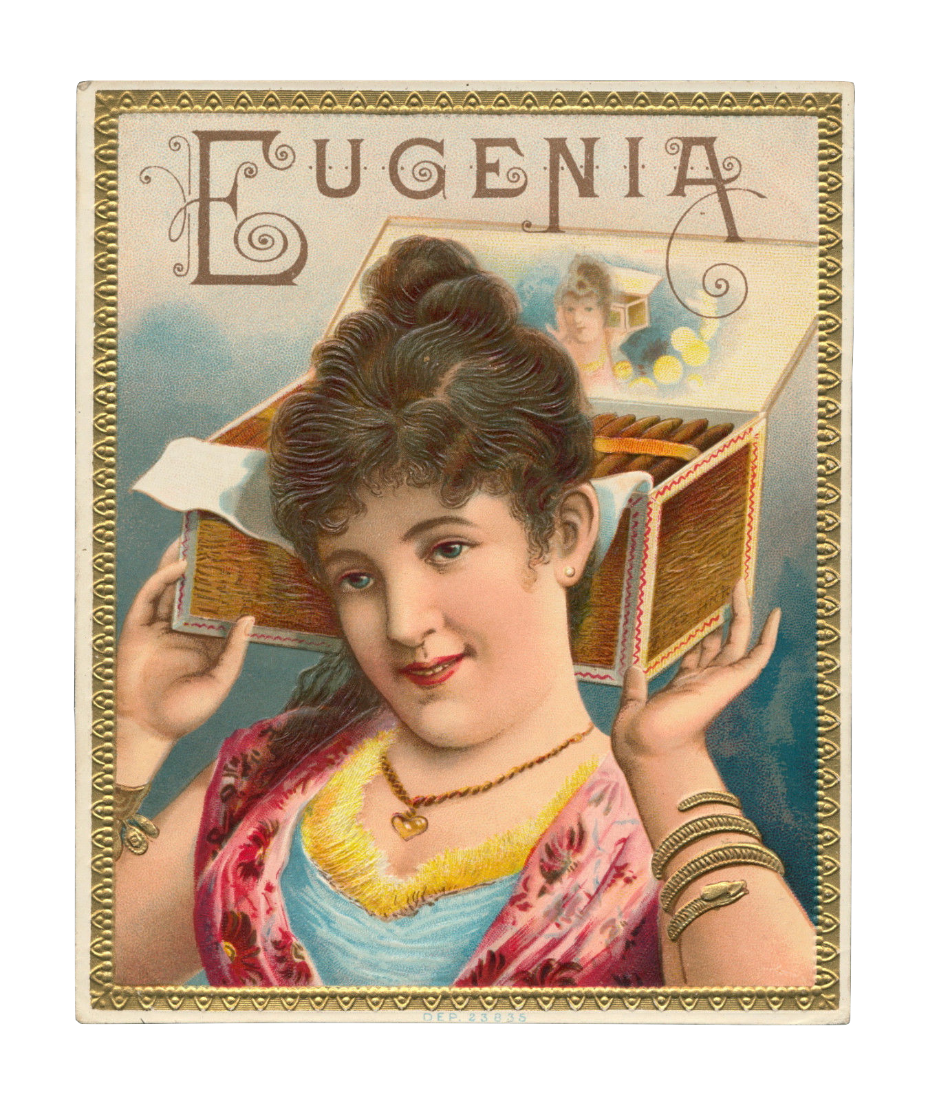 Eugenia Beauty Cigar Label