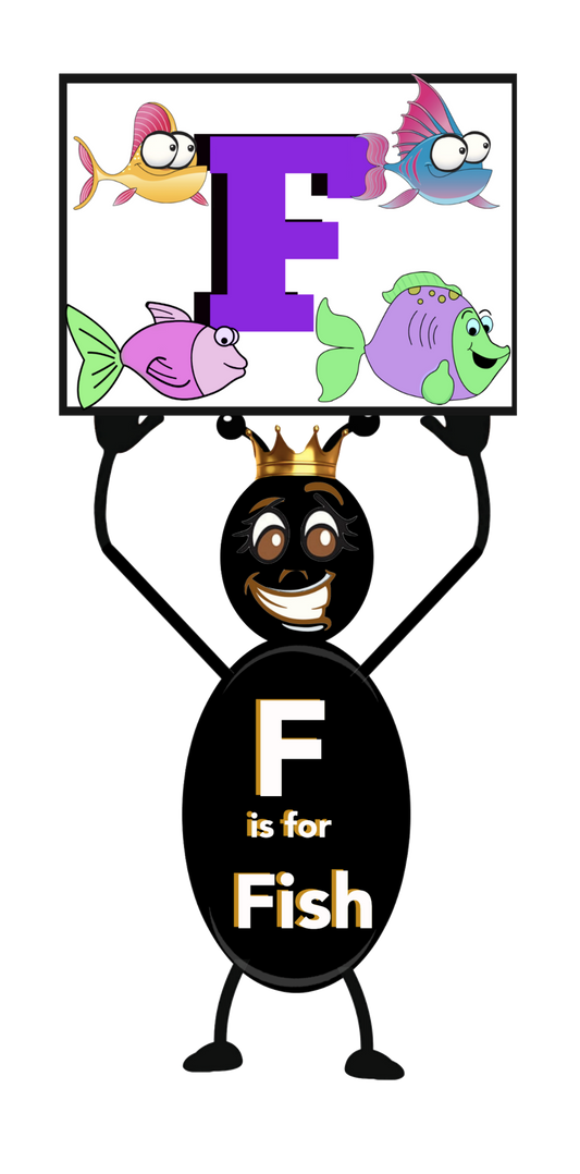 Alphabet - Letter F - Ant Alphabet Clip Art