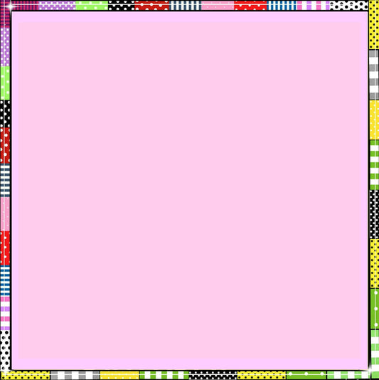 Facebook Greeting Blank - PINK - Personalize your own Greeting & 12x12 Background