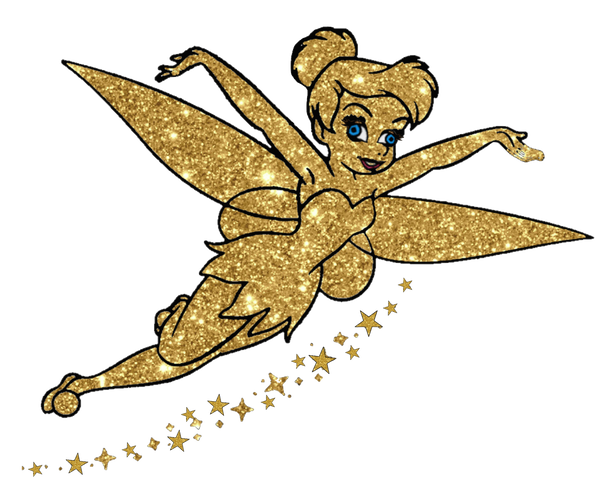 Gold Fairy Bundle - 10 Fairies - a Gold Star & Star Dust