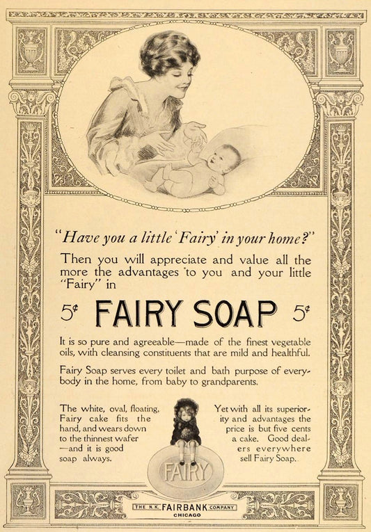 Fairy Soap Baby Ad Ephemera