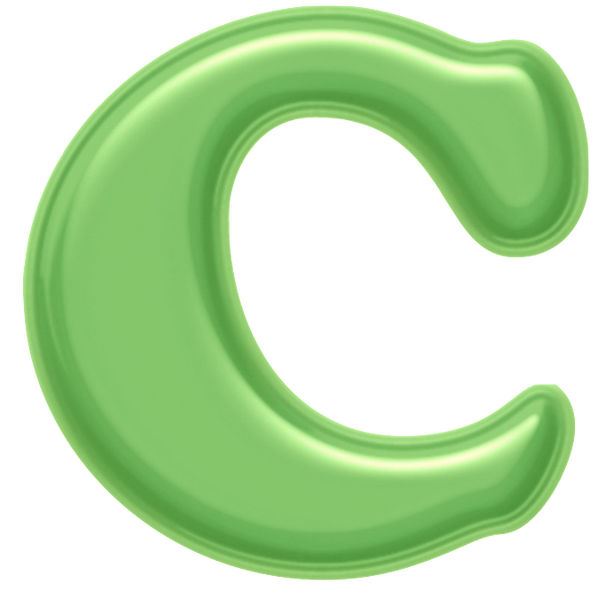 Green Flow Alphabet Set