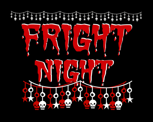 Fright Night Halloween 8x10 Sign
