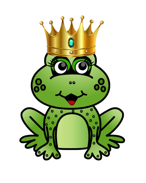Frog Prince 8x10 Print & PNG image