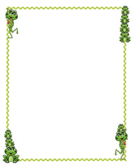 Frog Trim Border Page #2 8X10