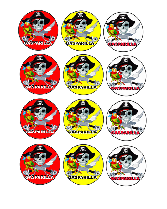 Gasparilla Party Toppers