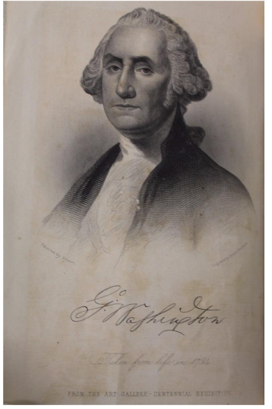 George Washington Photo - Autograph - Ephemera