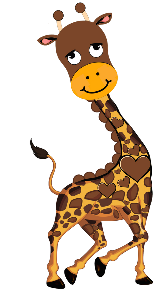 Giraffe Papa Standing