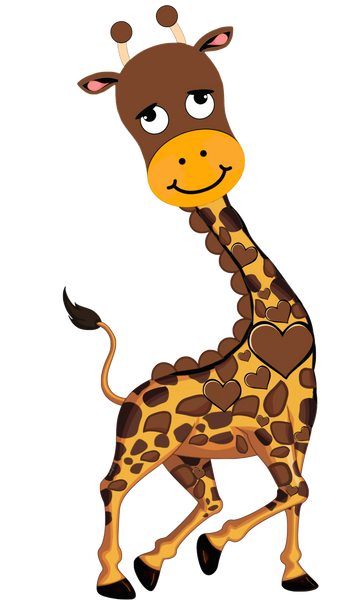 Giraffe Papa Standing