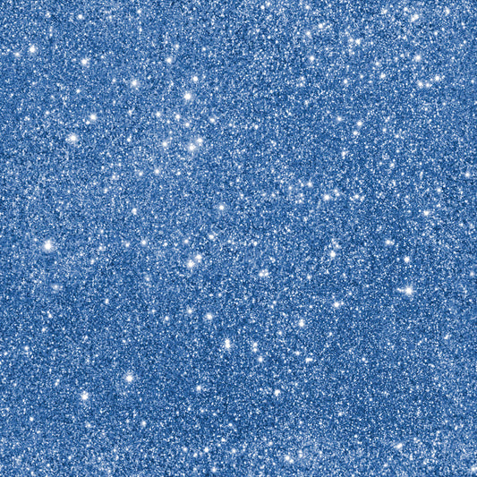 Glitter 12X12 Background  - Blue with star bursts
