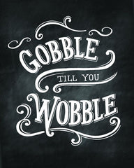 Thanksgiving Greeting for Facebook - Gobble Till You Wobble!