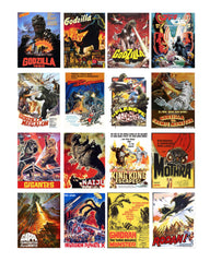 Godzilla  #1 Collage Sheet 8x10 Print