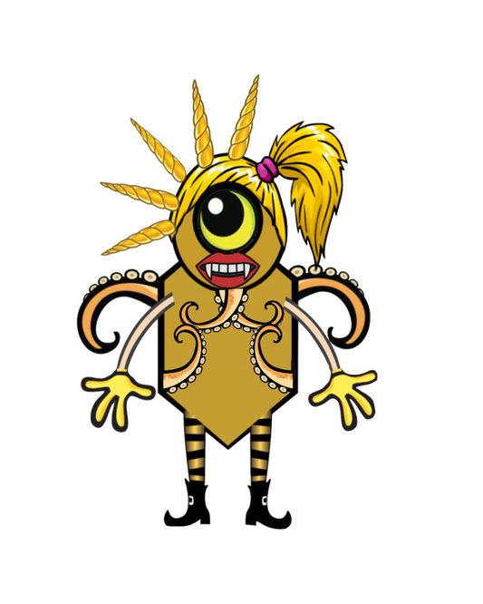 Goldie The Monster