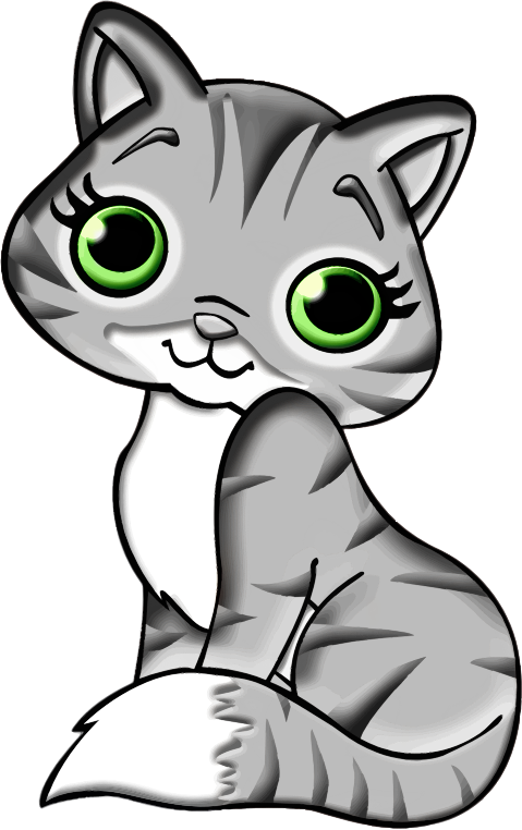 Kitty Cat - Grey